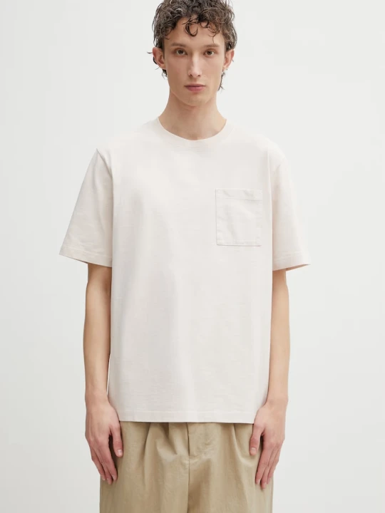 Zdjęcie produktu Maison Kitsuné t-shirt męski bawełniany Poetic Script