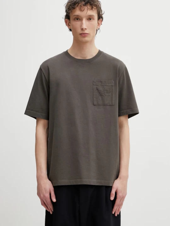 Zdjęcie produktu Maison Kitsuné t-shirt męski bawełniany Poetic Script