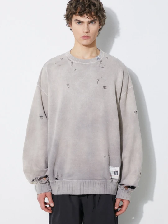 Zdjęcie produktu Maison MIHARA YASUHIRO bluza bawełniana Sun Faded