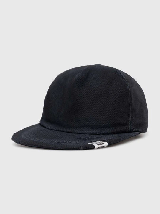 Zdjęcie produktu Maison MIHARA YASUHIRO czapka z daszkiem bawełniana Damege Processing Textile Cap
