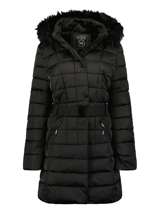 Zdjęcie produktu Maison Montaigne Parka "Anemomai" w kolorze czarnym rozmiar: L