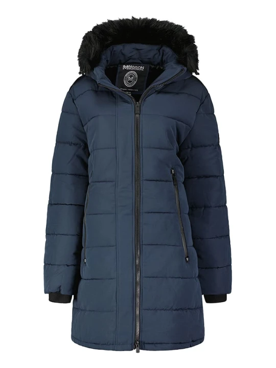 Zdjęcie produktu Maison Montaigne Parka "Autruchemai" w kolorze granatowym rozmiar: M