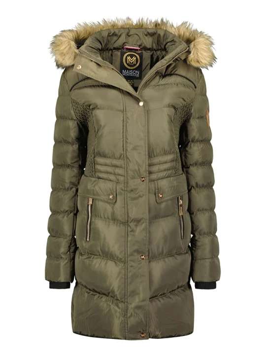 Zdjęcie produktu Maison Montaigne Parka "Badomai" w kolorze khaki rozmiar: XL