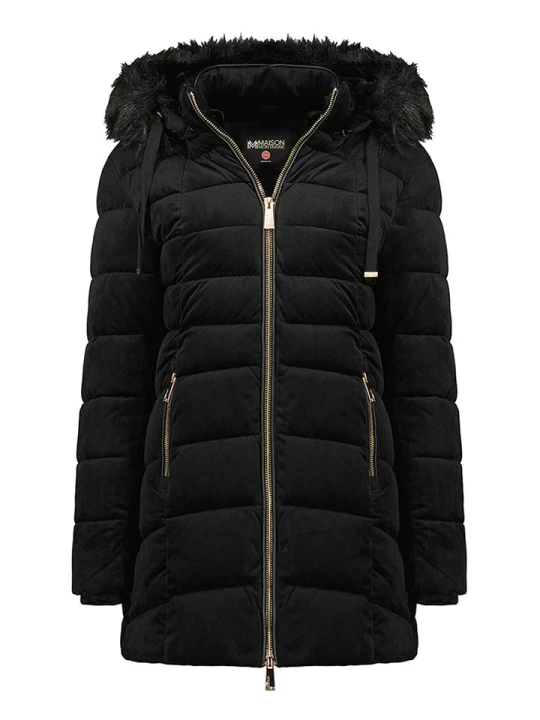 Zdjęcie produktu Maison Montaigne Parka "Bilomai" w kolorze czarnym rozmiar: M