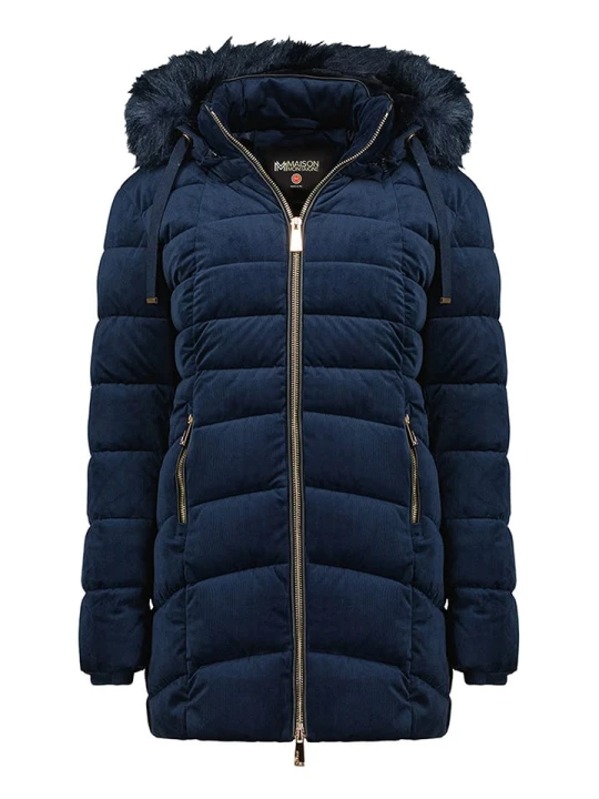 Zdjęcie produktu Maison Montaigne Parka "Bilomai" w kolorze granatowym rozmiar: M