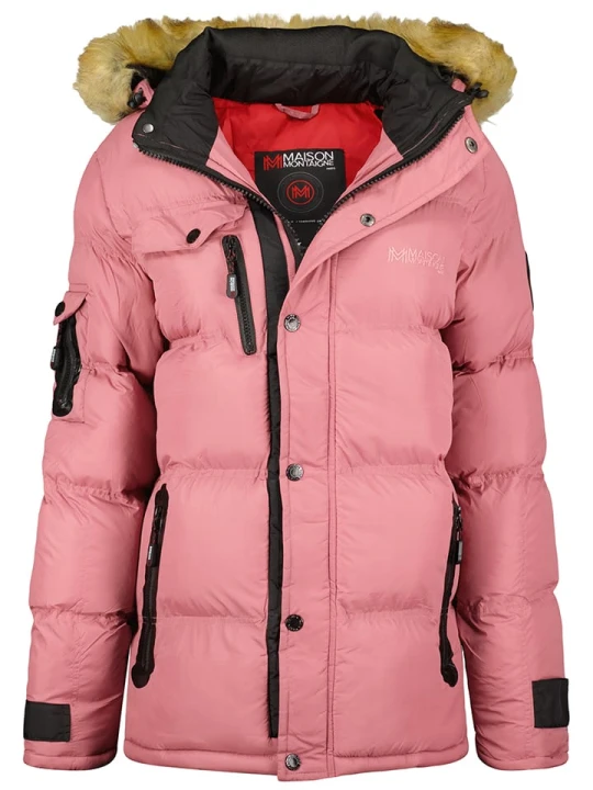 Zdjęcie produktu Maison Montaigne Parka "Bonamai" w kolorze jasnoróżowym rozmiar: L
