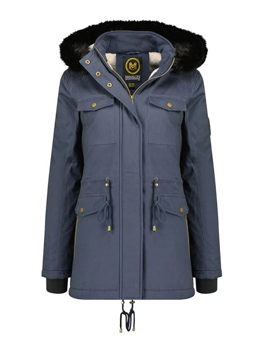 Zdjęcie produktu Maison Montaigne Parka "Celemai" w kolorze granatowym rozmiar: S