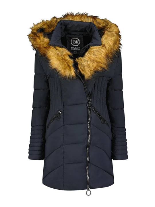Zdjęcie produktu Maison Montaigne Parka "Chamai" w kolorze granatowym rozmiar: M