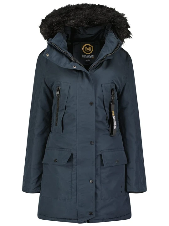 Zdjęcie produktu Maison Montaigne Parka "Cormai" w kolorze granatowym rozmiar: L