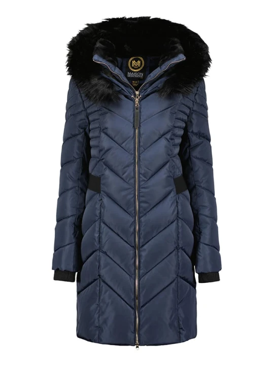 Zdjęcie produktu Maison Montaigne Parka "Dolmai" w kolorze granatowym rozmiar: S