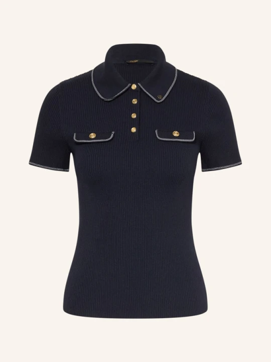 Zdjęcie produktu Maje Dzianinowa Koszulka Polo blau GRANATOWY