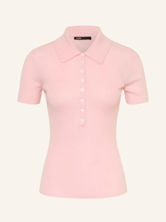 Zdjęcie produktu Maje Dzianinowa Koszulka Polo rosa RÓŻOWY