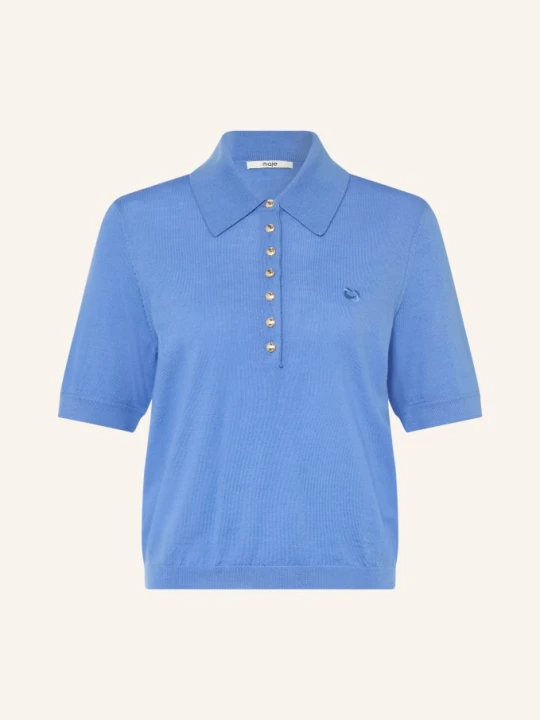 Zdjęcie produktu Maje Koszulka Polo Z Dzianiny blau NIEBIESKI
