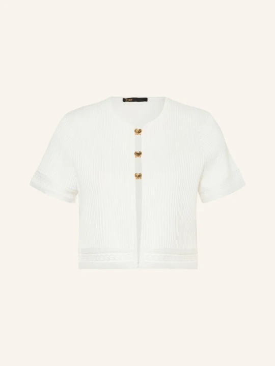 Zdjęcie produktu Maje Krótki Sweter weiss BIAŁY