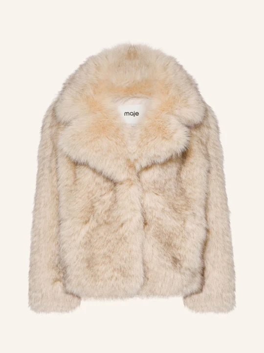 Zdjęcie produktu Maje Kurtka Ze Sztucznego Futra beige
