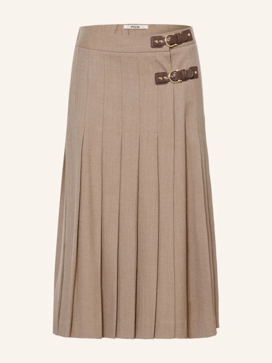 Zdjęcie produktu Maje Plisowana Spódnica beige