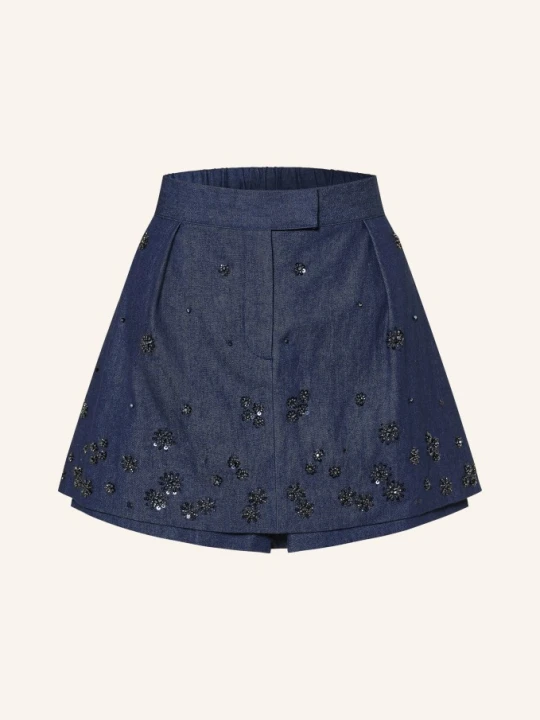 Zdjęcie produktu Maje Spódniczka Jeansowa Z Cekinami blau GRANATOWY