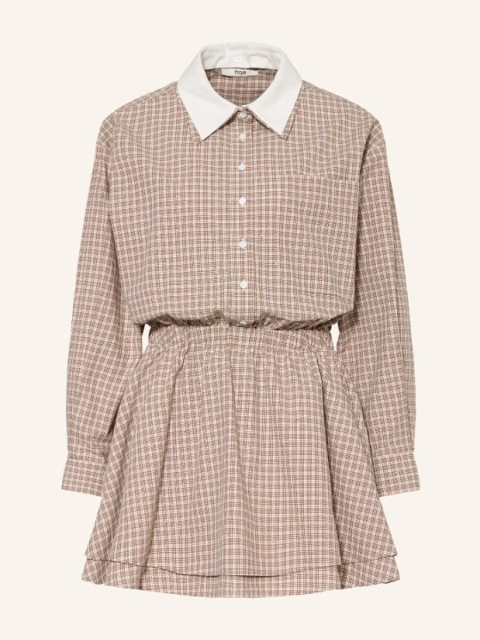 Zdjęcie produktu Maje Sukienka Koszulowa Z Odpinanym Kołnierzem beige