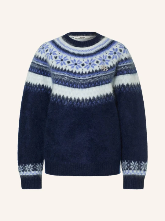 Zdjęcie produktu Maje Sweter Z Kamieniami Ozdobnymi blau