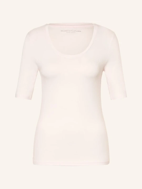 Zdjęcie produktu Majestic Filatures T-Shirt rosa JASNORÓŻOWY