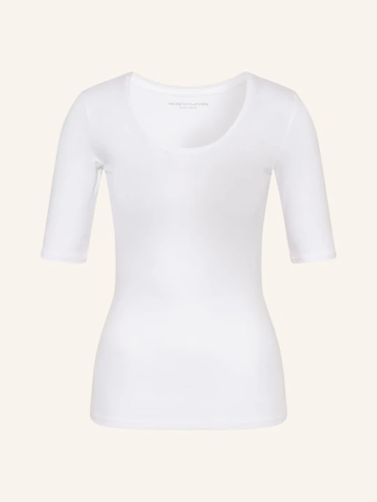 Zdjęcie produktu Majestic Filatures T-Shirt weiss BIAŁY