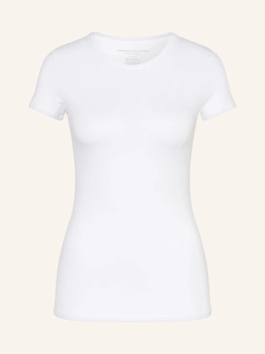 Zdjęcie produktu Majestic Filatures T-Shirt weiss BIAŁY