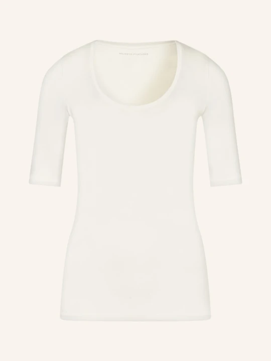 Zdjęcie produktu Majestic Filatures T-Shirt weiss KREMOWY