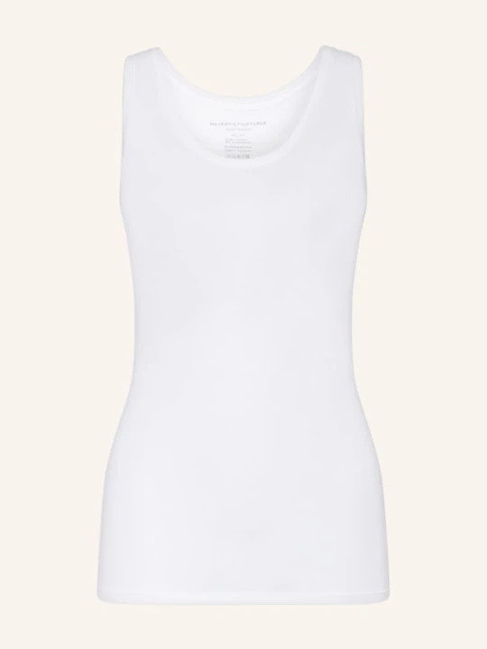 Zdjęcie produktu Majestic Filatures Top weiss BIAŁY