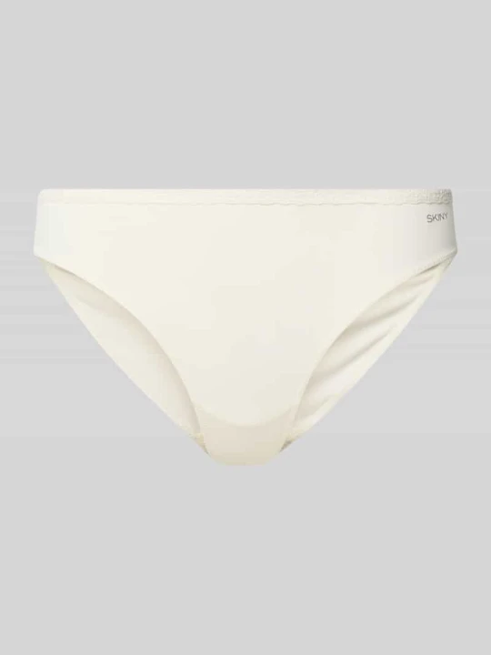 Zdjęcie produktu Majtki bikini o kroju slim fit z nadrukiem z logo ‘Element’ SKINY Złamany biały