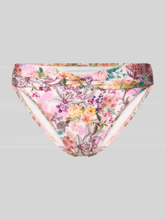 Zdjęcie produktu Majtki bikini w stylu allover model 'PRETTY BOHO' WATERCULT Różowy