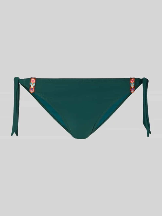 Zdjęcie produktu Figi bikini z ozdobnym obszyciem model 'Dasia' Banana Moon Zielony