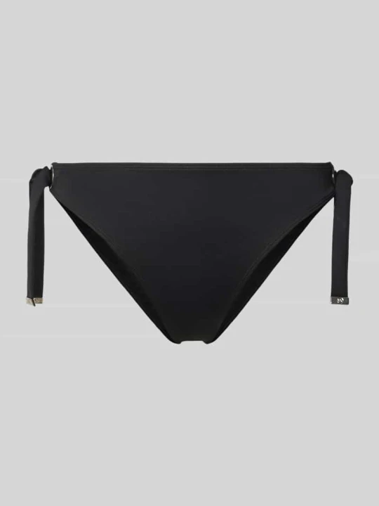 Zdjęcie produktu Majtki bikini z wiązaniem model 'GROMMET SOLIDS BOTTOM' Michael Kors Czarny
