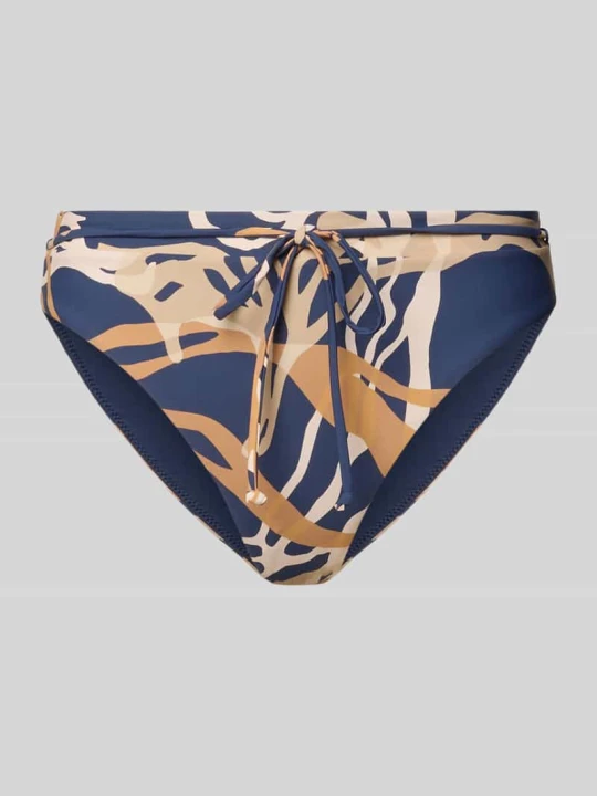 Zdjęcie produktu Majtki bikini z wysokim stanem model 'Melyd' Barts Ciemnoniebieski