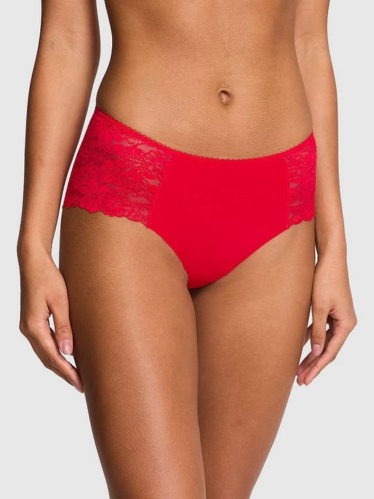 Zdjęcie produktu Majtki cheeky No-Show Victoria's Secret Czerwony