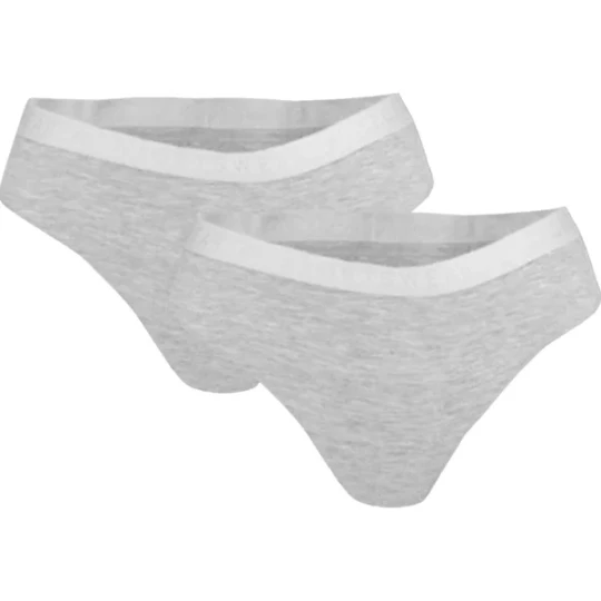 Zdjęcie produktu Majtki damskie 4FWSS24UPTSF018 2 pary 4F Szary