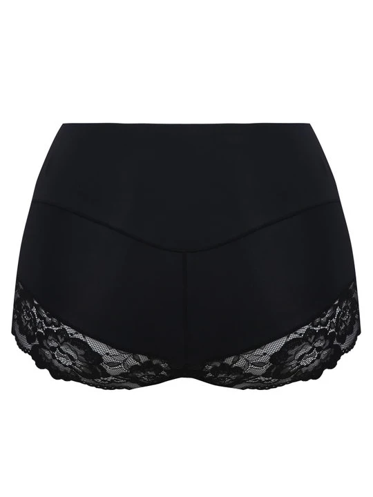 Zdjęcie produktu Majtki damskie czarne z wysokim stanem Chloe High Poupee Marilyn