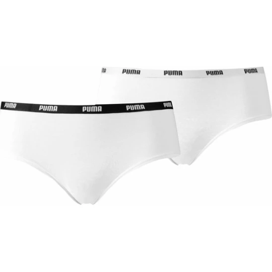 Zdjęcie produktu Majtki damskie Hipster 2 pary Puma Biały