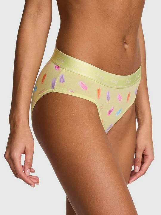 Zdjęcie produktu Majtki hiphugger z logo Victoria's Secret Żółty