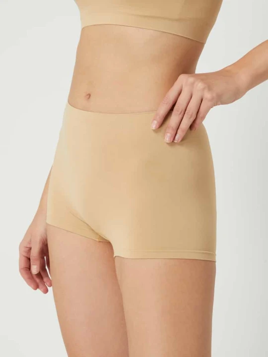 Zdjęcie produktu Majtki z mikrowłókna — bezszwowy model ‘Touch Feeling’ Hanro Beżowy