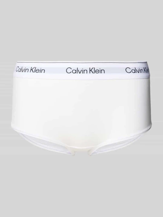 Zdjęcie produktu Majtki z wyhaftowanym logo model ‘Boyleg’ Calvin Klein Biały