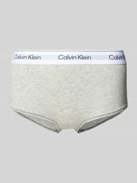 Zdjęcie produktu Majtki z wyhaftowanym logo model ‘Boyleg’ Calvin Klein Jasnoszary