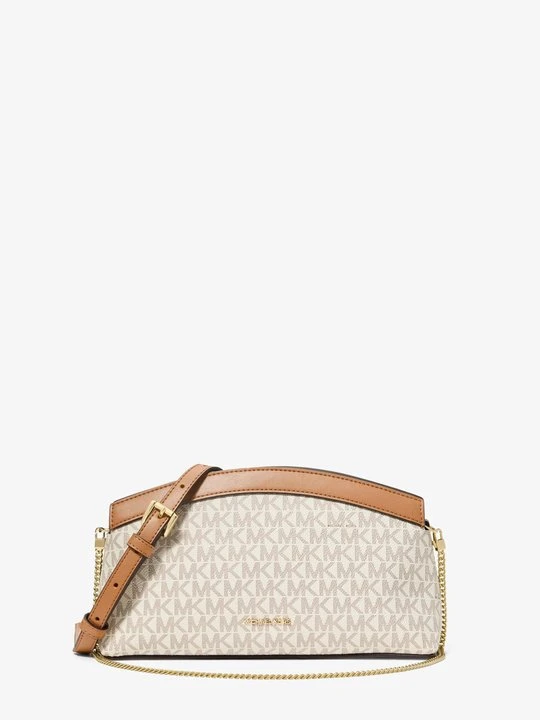 Zdjęcie produktu Mała kopertówka Athena z charakterystycznym logo i przepinanym paskiem Michael Kors
