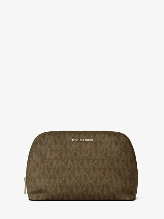 Zdjęcie produktu Mała kosmetyczka podróżna Jet Set z charakterystycznym logo Michael Kors LODEN (Zielony)