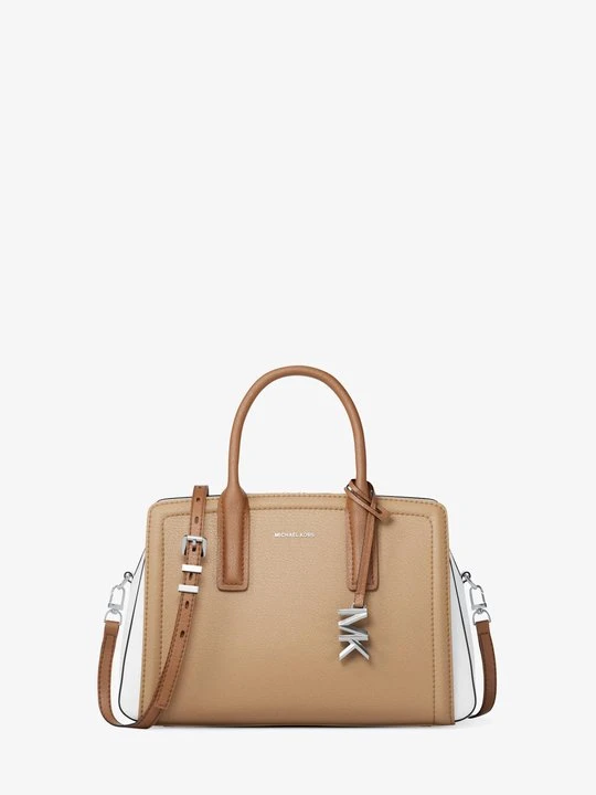 Zdjęcie produktu Mała skórzana torba Laila w bloki kolorów Michael Kors