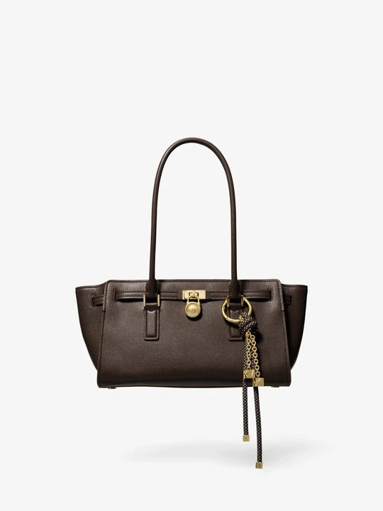 Zdjęcie produktu Mała torba Hamilton Moderne ze skóry Michael Kors CZEKOLADOWY (Brązowy)