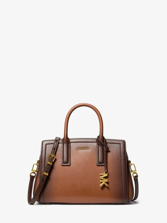 Zdjęcie produktu Mała torba Laila z polerowanej skóry Michael Kors BRĄZOWY (Brązowy)