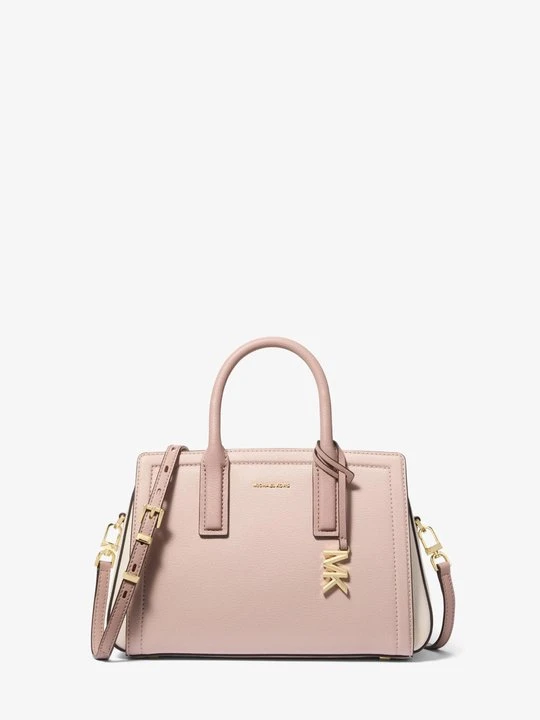 Zdjęcie produktu Mała torba Laila ze skóry groszkowej w bloki kolorów Michael Kors
