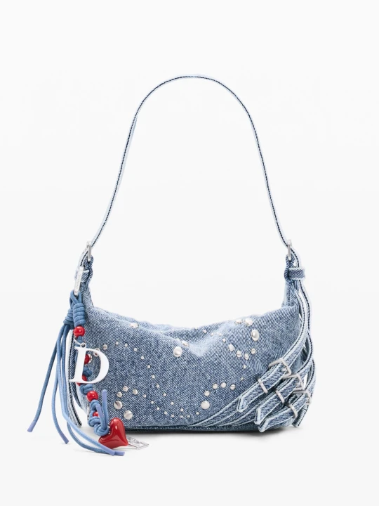 Zdjęcie produktu Mała torba na ramię Desigual niebieski