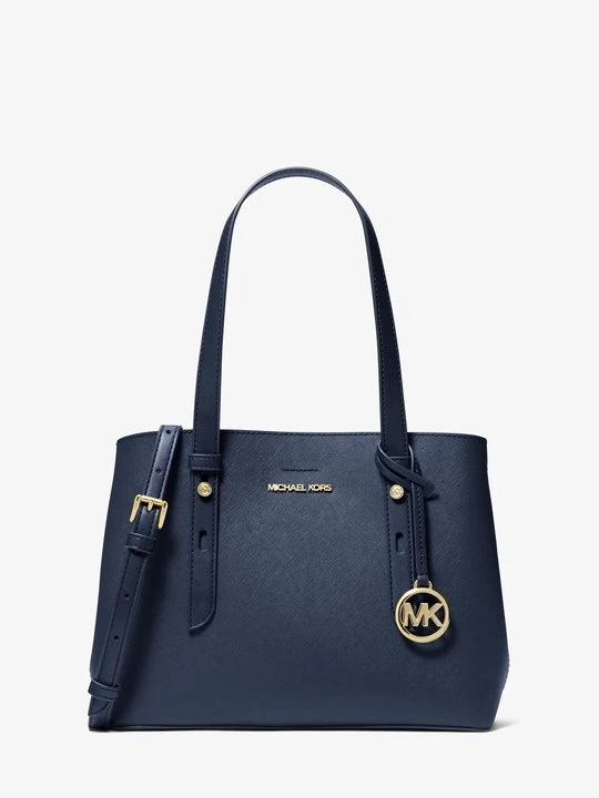 Zdjęcie produktu Mała torba tote Mel ze skóry saffiano Michael Kors GRANATOWY (Niebieski)