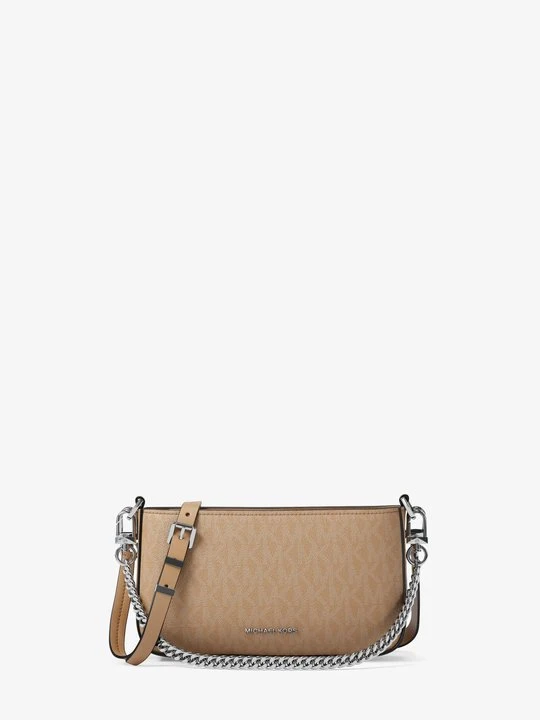 Zdjęcie produktu Mała torebka Bryant z charakterystycznym logo i przepinanym paskiem Michael Kors ORZECHOWY (Brązowy)